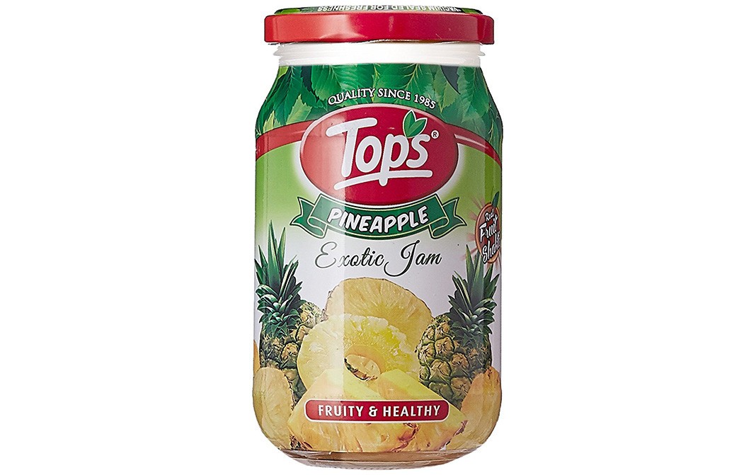 Tops Pineapple Exotic Jam   Glass Jar  500 grams